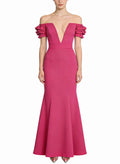 Fashion Off-Shoulder Long Elegant Dress