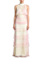Romantic Stand Collar Elegant Banquet Party Dress