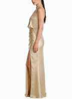 Premium Halter Long Mermaid Formal Dress