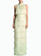 Fresh Elegant Stand Collar Cami Dress
