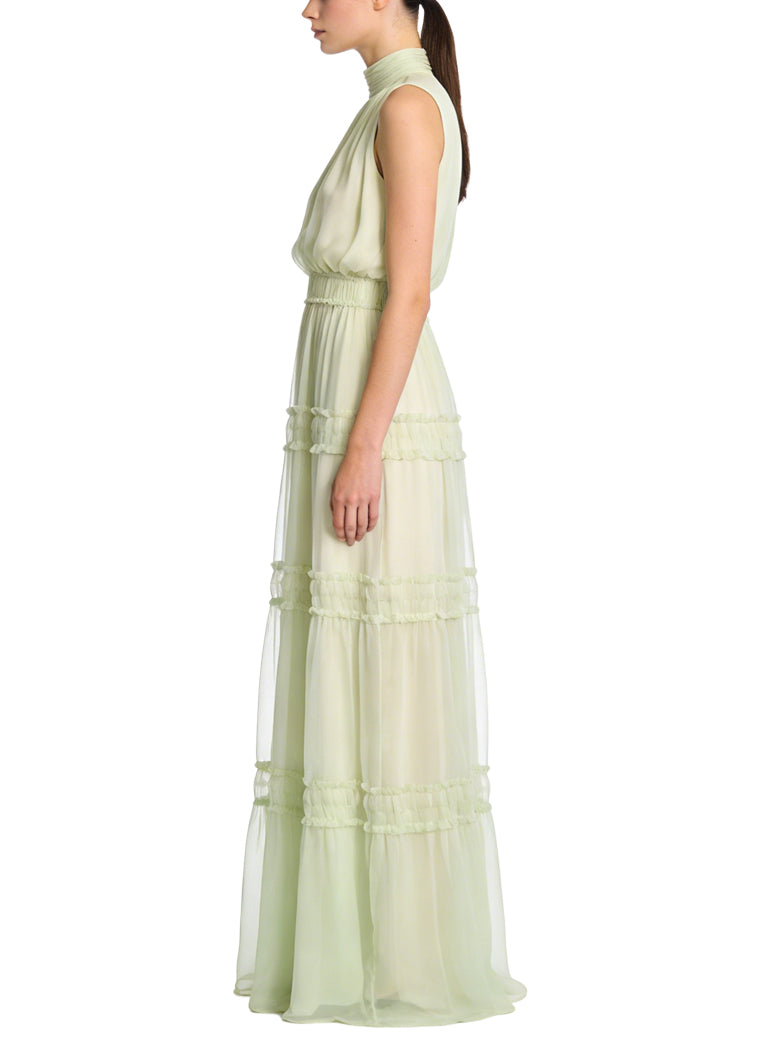 Fresh Elegant Gentle Long Maxi Dress