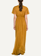 Fashion Commute Round Neck Long Maxi Dress