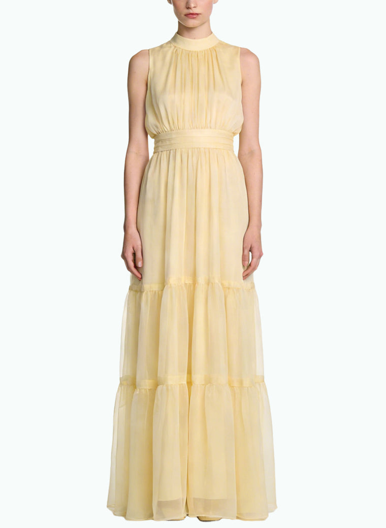 Elegant Long Vacation Style Maxi Dress