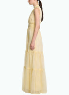 Elegant Long Vacation Style Maxi Dress