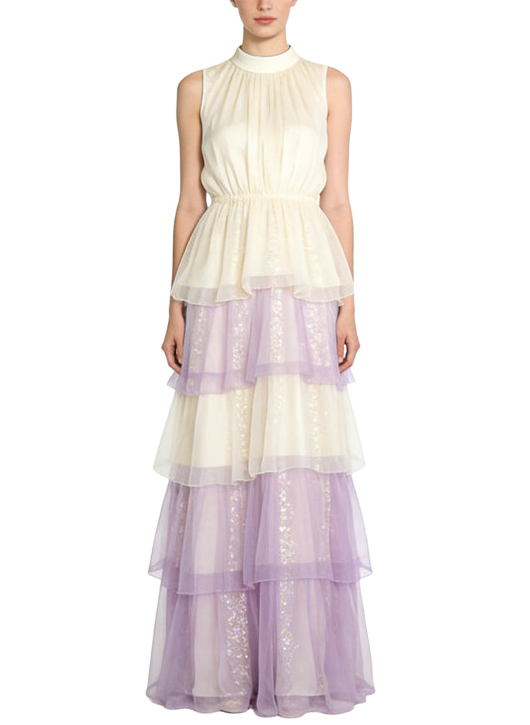 Elegant Lady Style Banquet Evening Gown