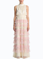 Gentle Style Long Date Dress