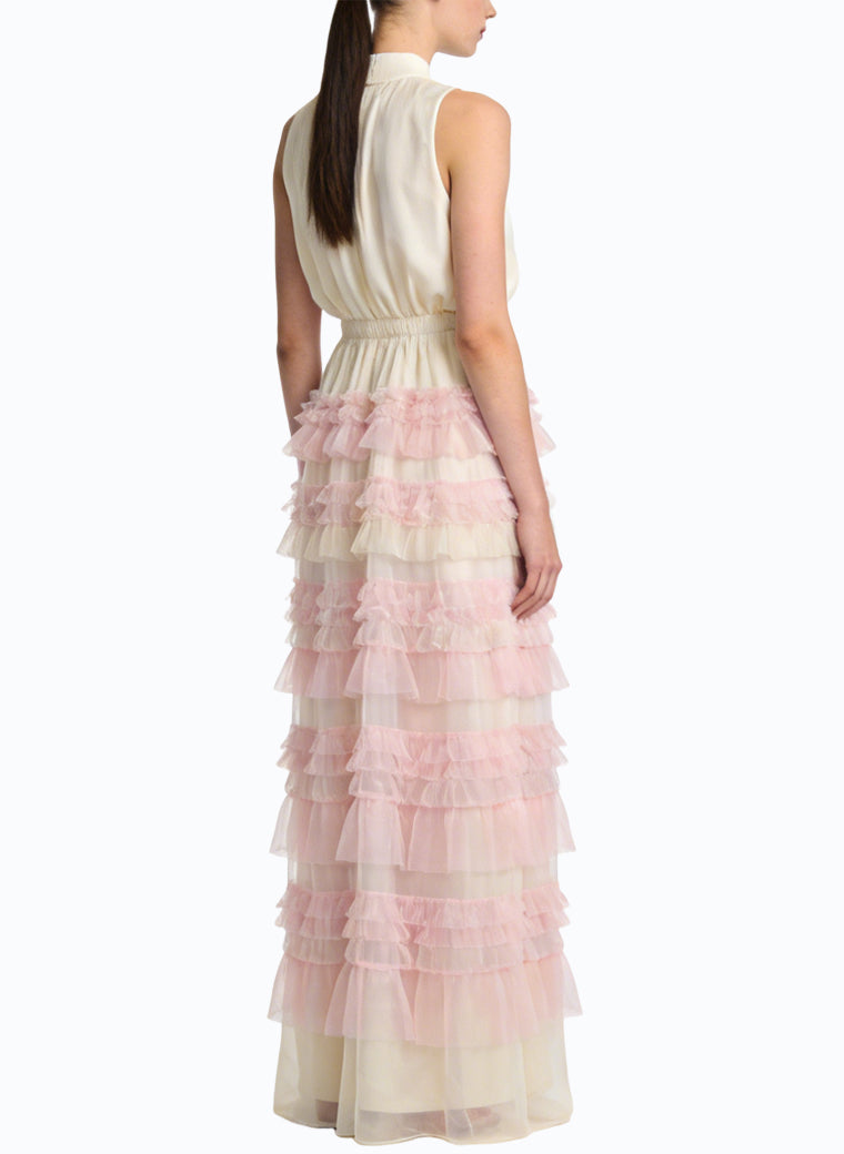 Gentle Style Long Date Dress