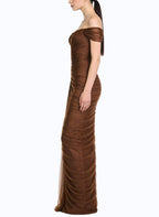 Sexy Slim Fit Off-Shoulder Long Maxi Dress