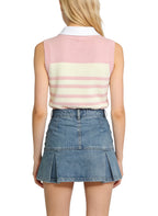 Women's Casual A-line Denim Mini Skirt