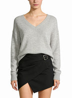 Women's Fashion Wrap-front Mini Skirt