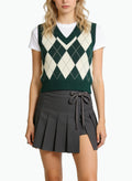 Women's Preppy Pleated High-waist Mini Skirt