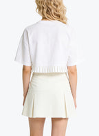 Women's High-waist A-line Utility Mini Skirt