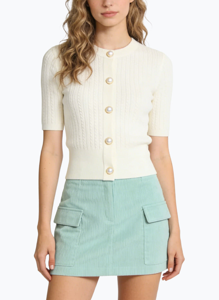 Women's Elegant Casual High-waist Mini Skirt