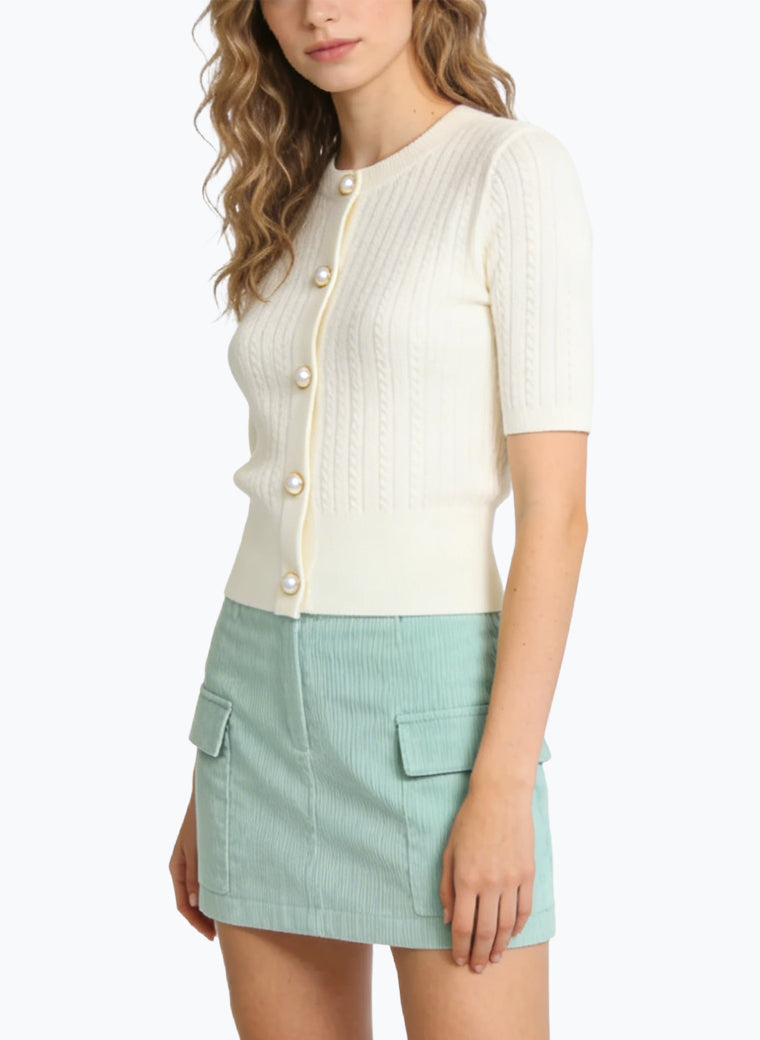 Women's Elegant Casual High-waist Mini Skirt
