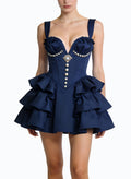 Sexy Deep V-Neck Party Dress