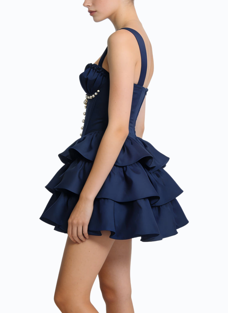 Sexy Deep V-Neck Party Dress