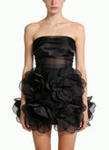 Romantic Strapless Mini-Dress Sexy Party Dress
