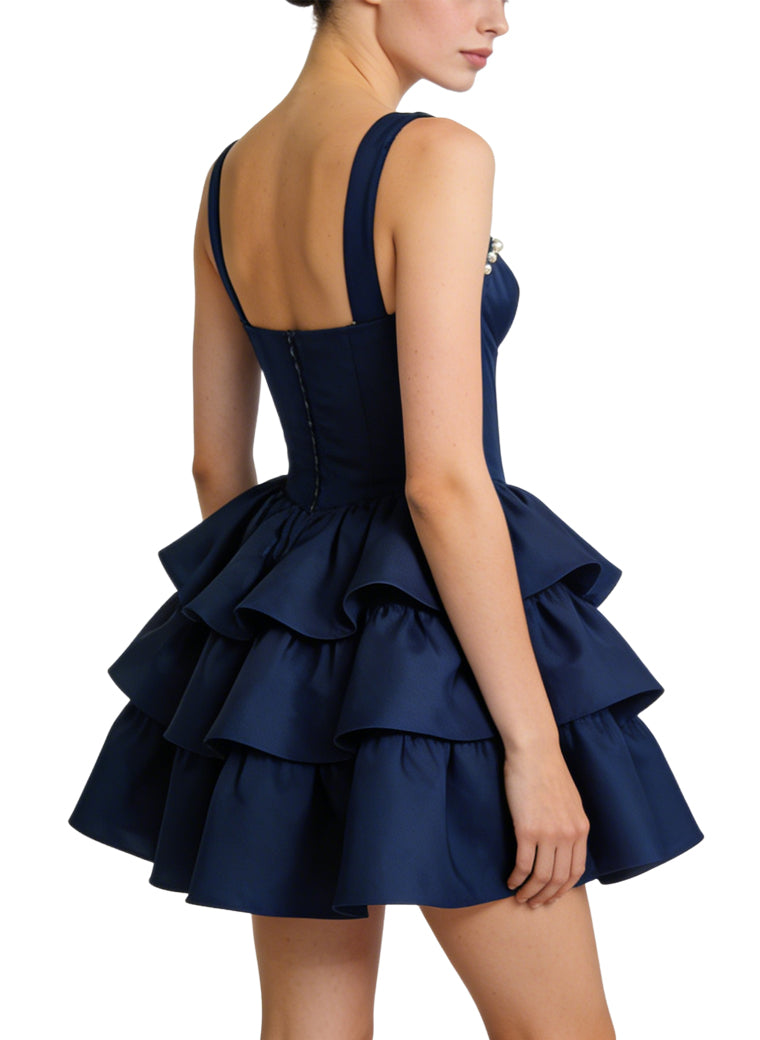Sexy Deep V-Neck Party Dress
