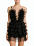 Deep V Thin Straps for Women's Party Dresses