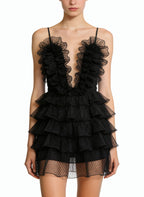 Deep V Thin Straps for Women's Party Dresses