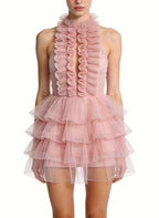 Gentle Halter Neck Sweet Party Dresses