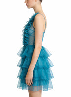Fresh Sleeveless Gentle Style Party Dress
