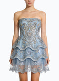 Gorgeous Strapless Banquet Evening Dress
