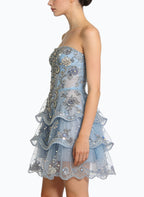 Gorgeous Strapless Banquet Evening Dress