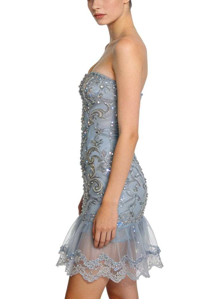 Premium Strapless Elegant Party Dress