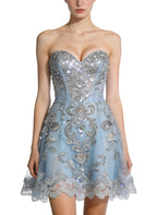 Gorgeous Strapless A-Line Mini Dress