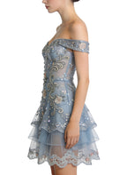 Fashion Off-Shoulder Banquet Evening Dress