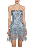 Strapless Mini Women's Party Dress