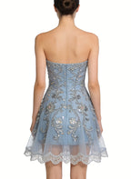 Sexy Strapless A-Line Mini Party Dress