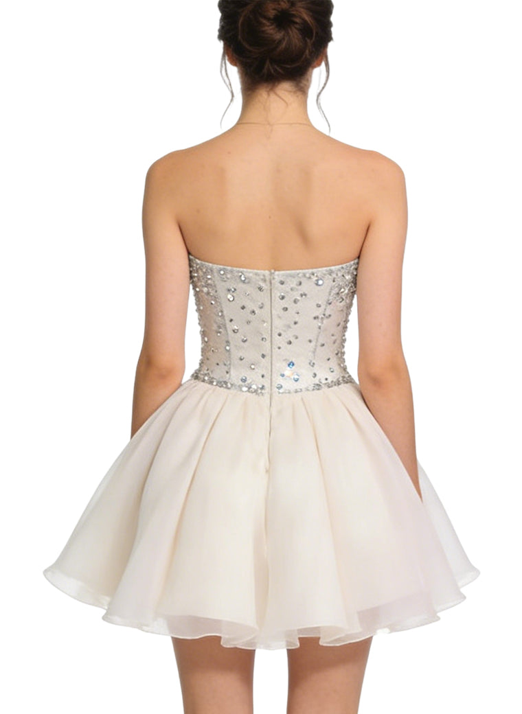 Sexy A-Line Mini Party Evening Dress