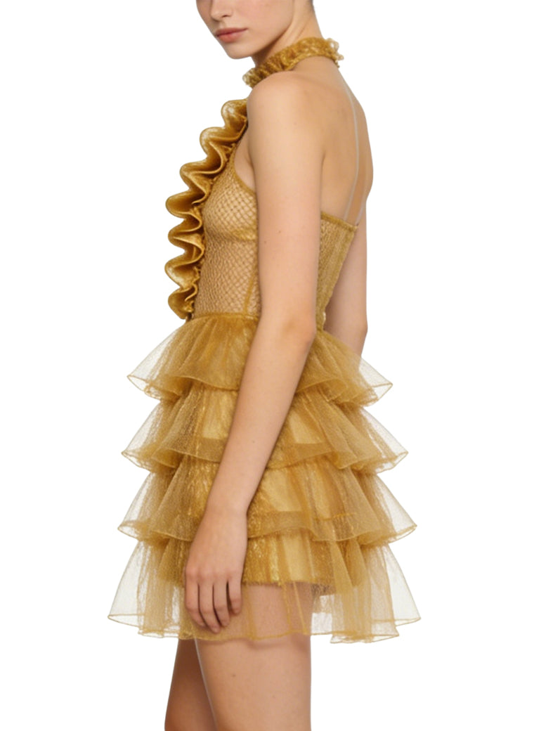 Fashion Halter Women's Party Date Dress