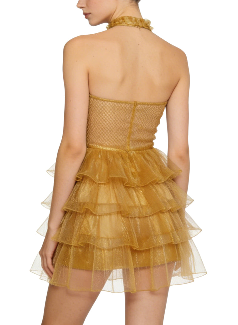 Fashion Halter Women's Party Date Dress