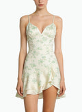 Fresh Thin Strap V-Neck Party Dress