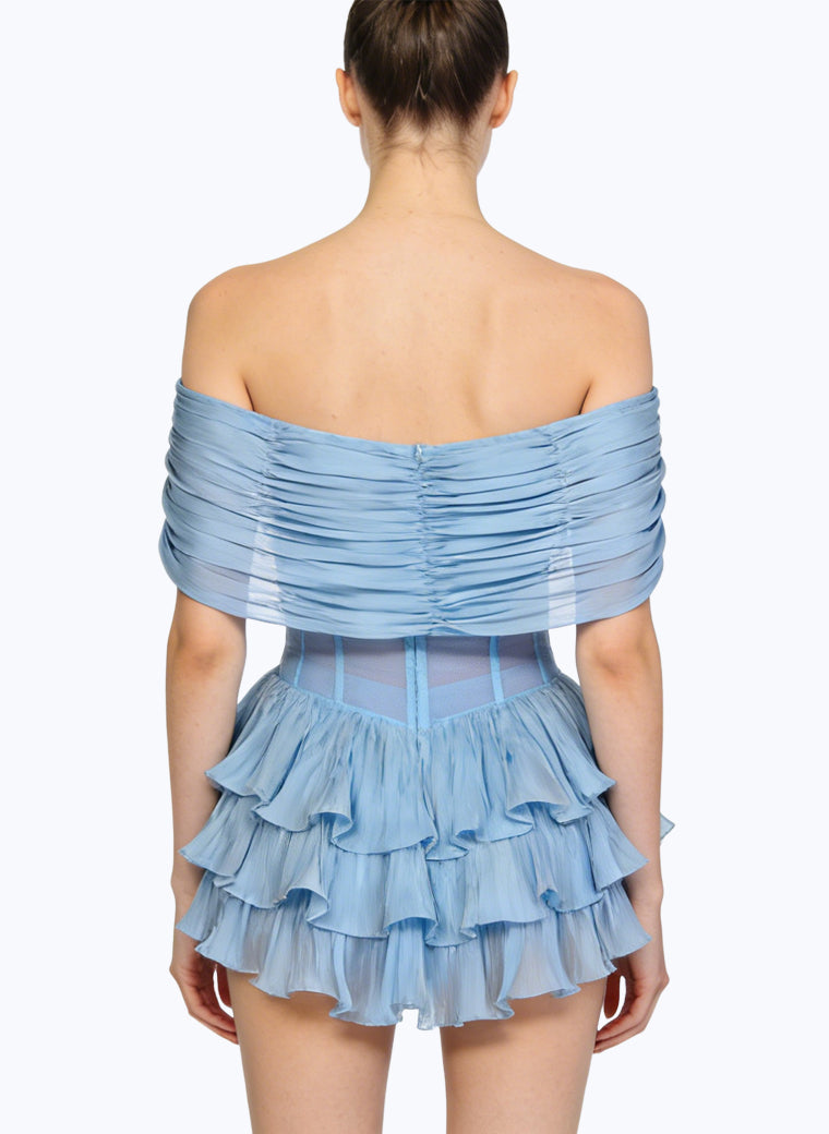 Romantic Off-Shoulder Party Date Dress
