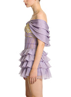 Off-Shoulder Women's Banquet Evening Dress