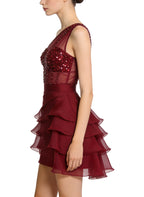 Premium Asymmetrical Shoulder Party Dress