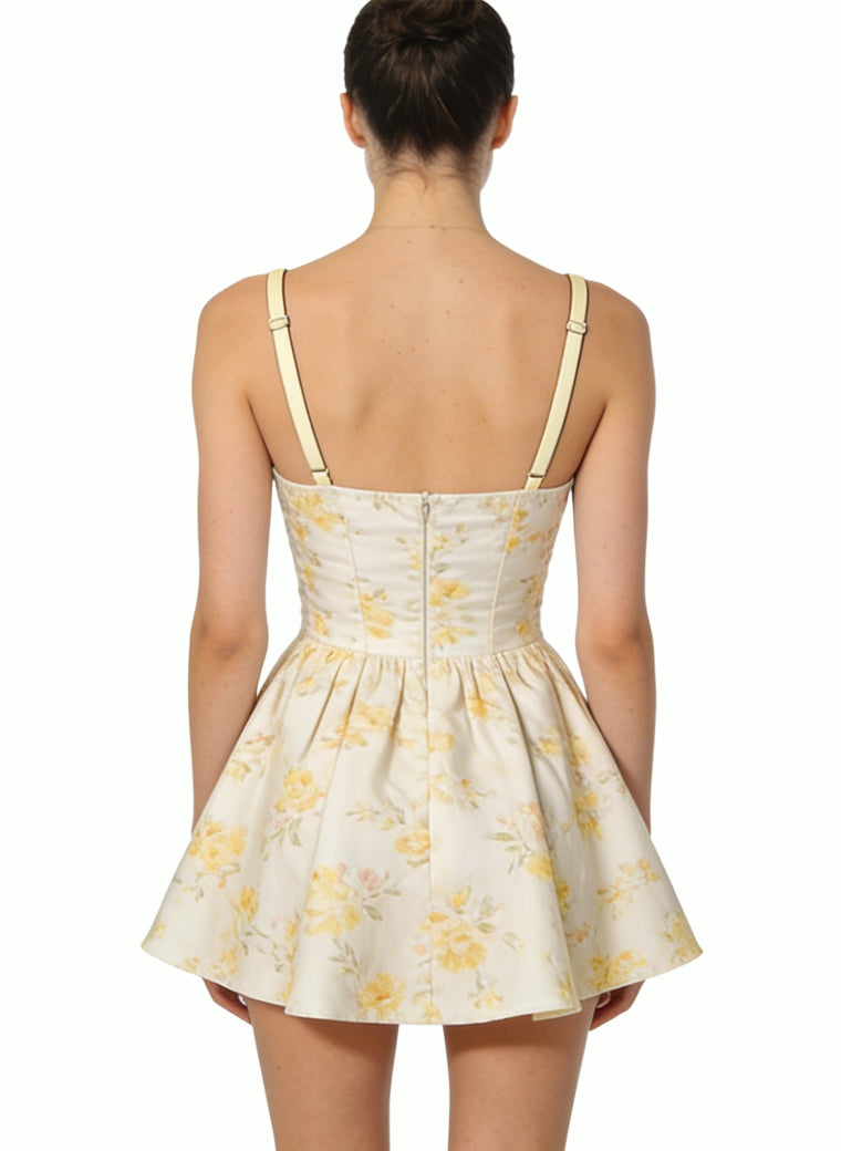 Gentle Thin Strap Vacation Party Dress