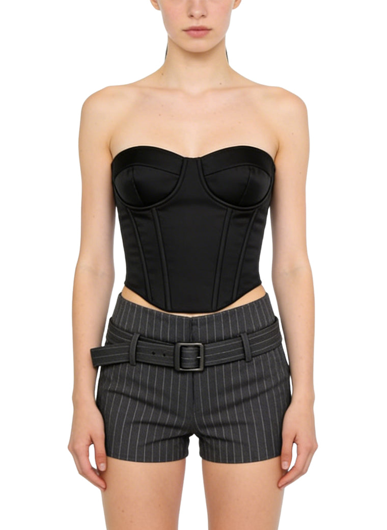 Women's High-waist Slim-fit Shorts