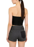 Women's High-waist Slim-fit Shorts