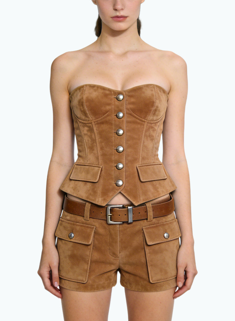 Women's Minimalist Retro High-waist Shorts