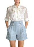 Women's Elegant Plaid Pattern Shorts