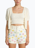 Women's Printed Pattern High-waist Casual Shorts