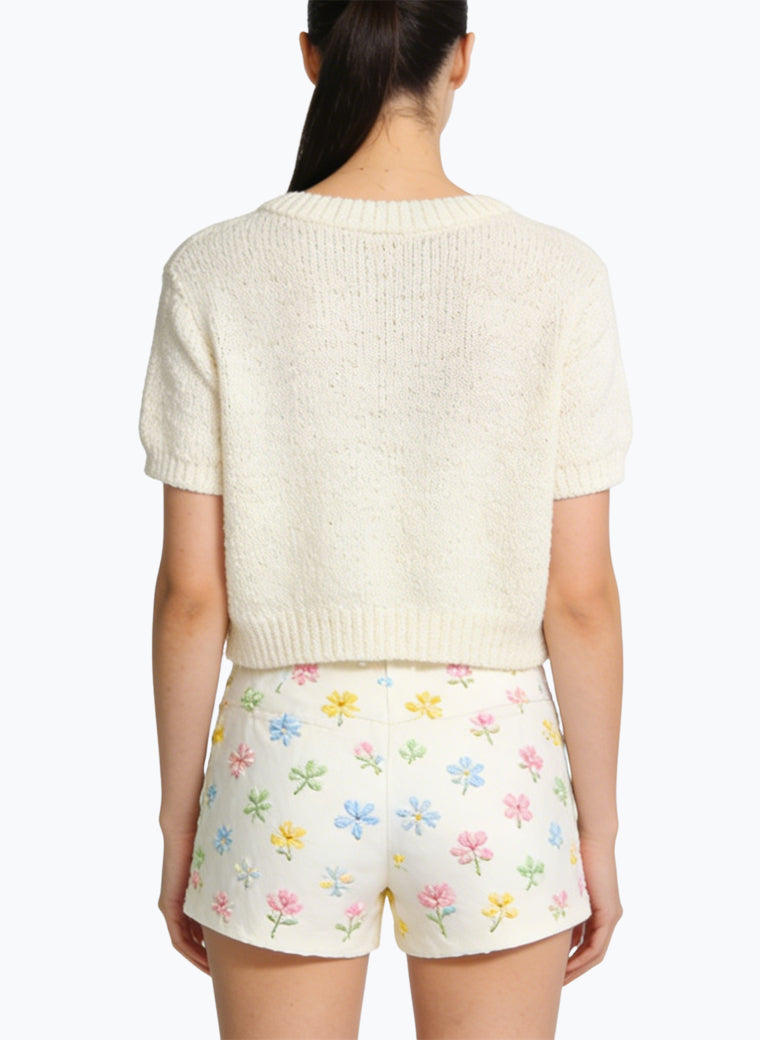 Women's Printed Pattern High-waist Casual Shorts