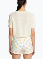 Women's Printed Pattern High-waist Casual Shorts