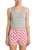 Women's Polka-dot Pattern High-waist Shorts