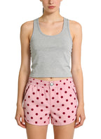 Women's Polka-dot Pattern High-waist Shorts